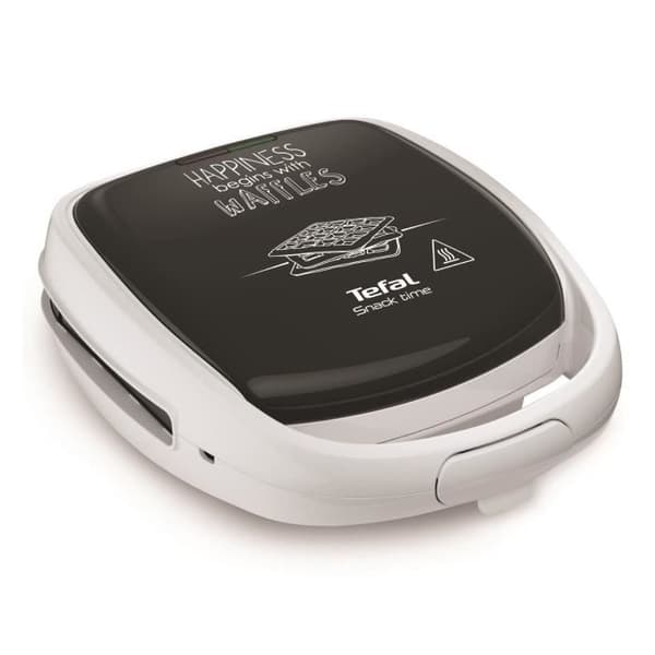 TEFAL Croque-våffla, Tallrikspel ingår, Indikatorlampa, Handtagsspärr, Vertikal förvaring Snack Time Happiness SW341112