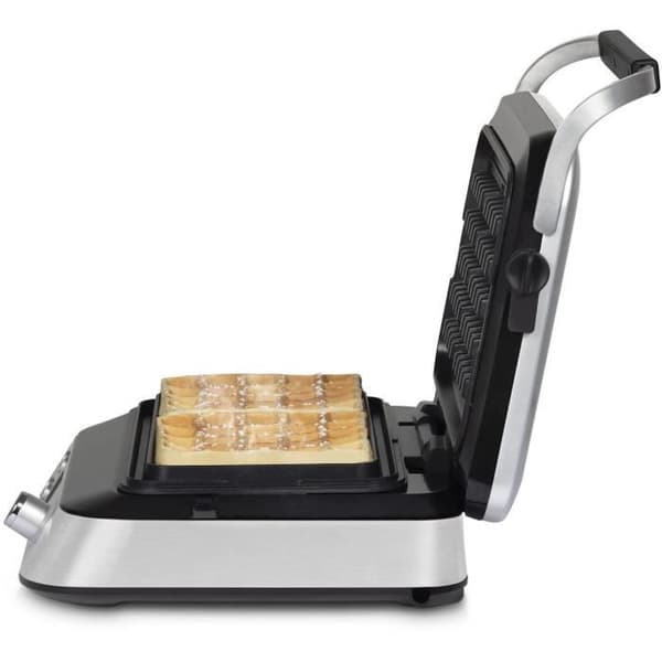 HKoeNIG Våffeljärn - GFX800 - 12x12,5" Tillagningsyta - 5 Tillagningsprogram - Non-stick Beläggning - 1600W