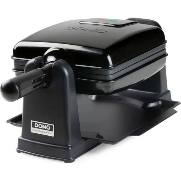 DOMO Roterande Våffeljärn - DO9224W - 180° Roterande - Non-stick Beläggning - Svalt Handtag - 2 Personer