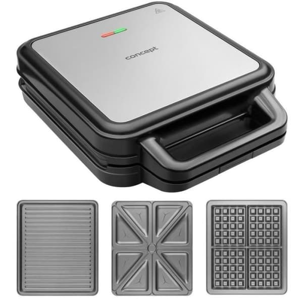 Concept Smörgåsmaskin 3in1 SV3080 - 8595631020524