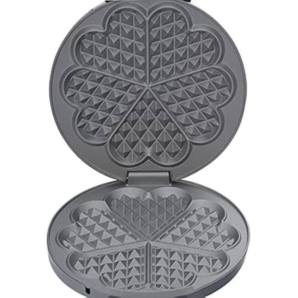 Hjärtformad våfflor - CLOER 1625 - 930 W - Non-stick beläggning - Justerbar brunningsgrad
