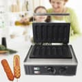 Miniatyrbild 2 av 4: 1500W Våffeljärn, Gräddar 6 Våfflor Samtidigt, Non-Stick Yta, Perfekt för Kommersiellt Användande