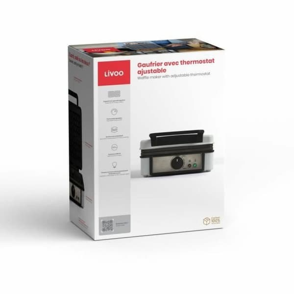 Vohvelikone Livoo DOP206 1200 W