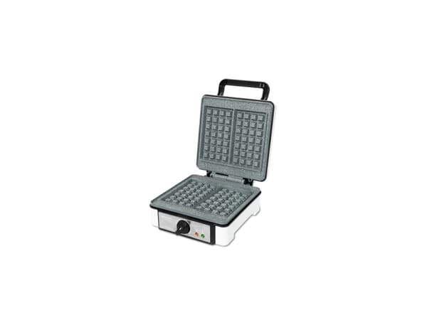 Cecotec Fun Gofrestone Double, 2 våffla/våfflor, Rektangulär, Grå, Vit, 1200 W, 220-240 V, 50-60 hz