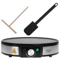 Miniatyrbild 1 av 6: Crepe Maker, 30 cm diameter, non-stick beläggning, justerbar temperatur Adler AD3058 1600W Svart 07043