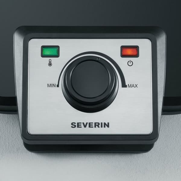 Våffeljärn Severin WA 2106 Svart 1200 W