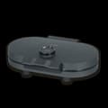 Miniatyrbild 2 av 6: Gaufrier - Black Line - Dubbelplatta - Justerbar temperatur - Vertikal lagring - Non-stick