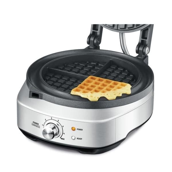 Våffelbryggare - DIS Appliances - The No Mess Waffle - Grå - 28 cm - 22 cm - 14 cm