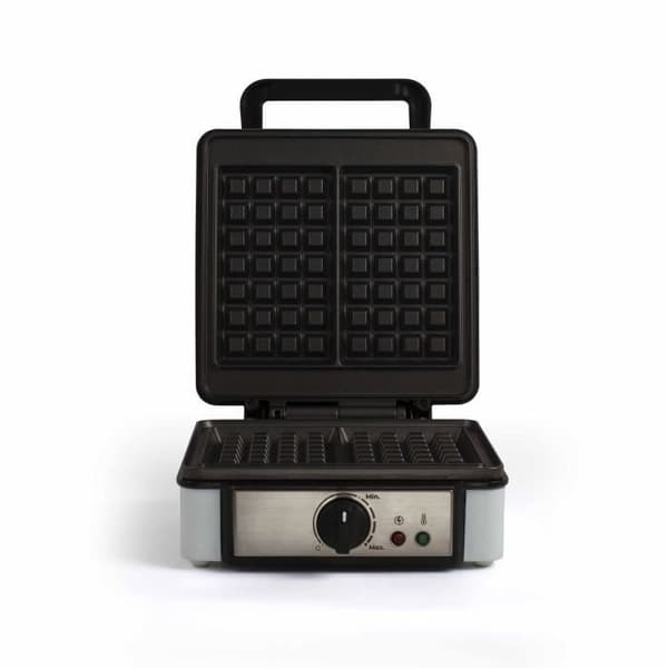 Våffeljärn med justerbar termostat - LIVOO - DOP206 - 1200W - 2 våfflor - Non-stick - Yta 14,5 x 17,5 cm - Indikatorlampor