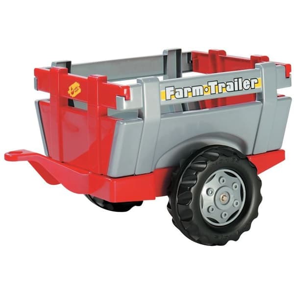 Trailer med förlängningar - ROLLY TOYS - RollyFarm Trailer - Röd - För barn från 3 år och uppåt