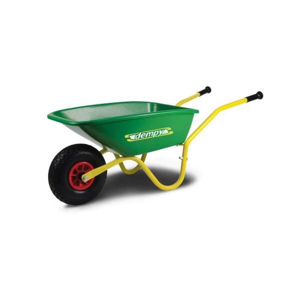 Trailer - BERG Dempy Trolley - Skottkärra för barn i åldern 3 år - Grön
