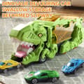 Miniatyrbild 2 av 4: TD® Toy Dinosaur Cabinet Bil Dinosaurie Svälja Bil Förvaringsbar Barn Stora plastsimuleringsleksaker för pojkar