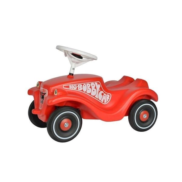 Smoby - Bobby Car - Classic Red Carrier - Drag och horn - Från 1 år