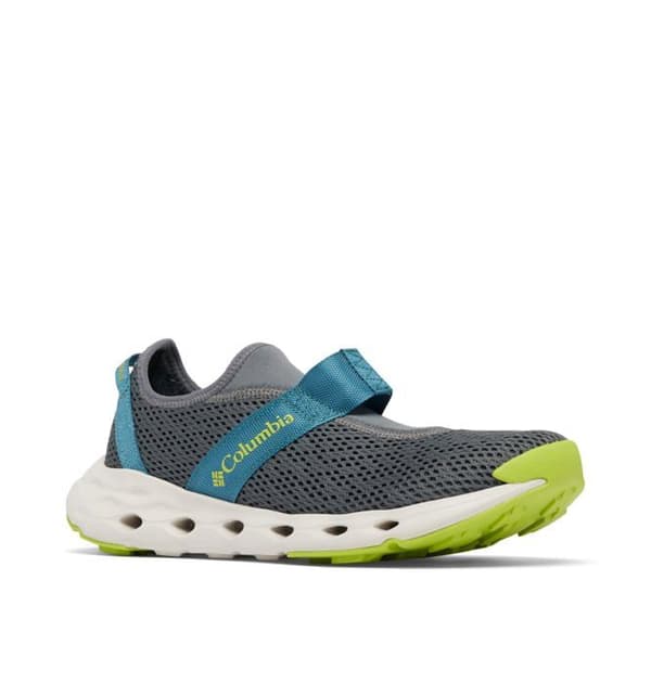 Columbia - 2063441 - Drainmaker TR vattensportskor för män, grå (Graphite x Napa Green), 6,5 UK