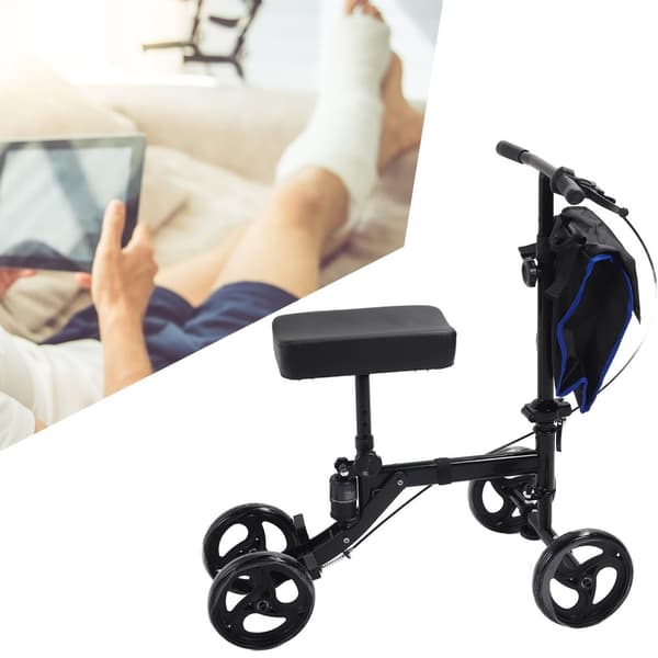 Knee Walker, Justerbar Højde, Styrebar Design