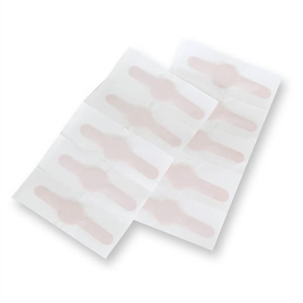 4 lådor 10 majsförband centralt skivkött polyeten 7 x 2 x 0,1 cm
