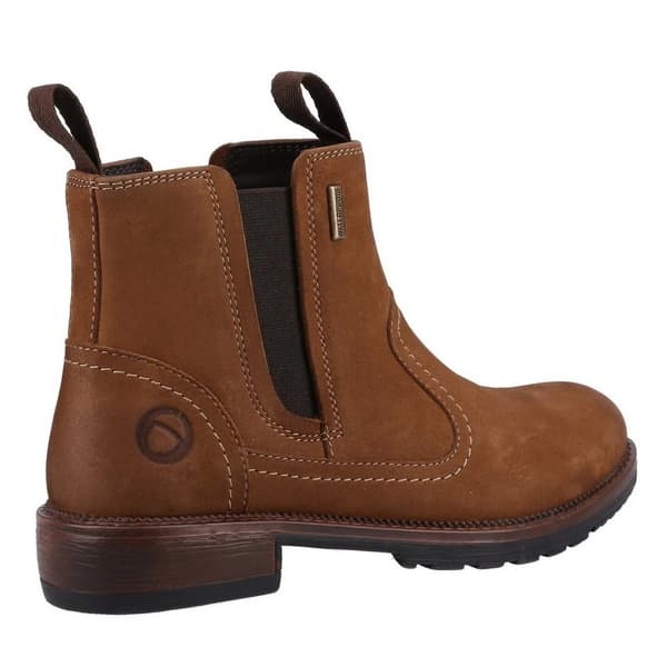 Cotswold Dame/Ladies Laverton slip on læder ankelstøvle