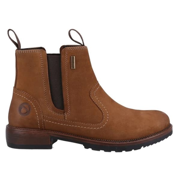 Cotswold Dame/Ladies Laverton slip on læder ankelstøvle