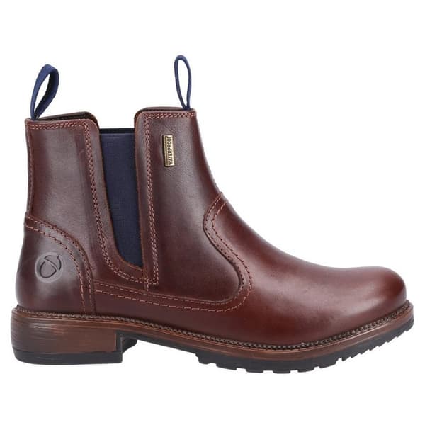 Cotswold Dame/Ladies Laverton slip on læder ankelstøvle