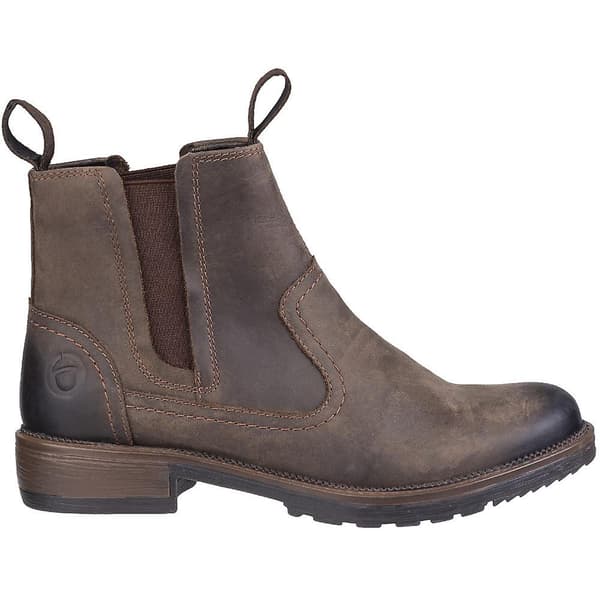 Cotswold Dame/Ladies Laverton slip on læder ankelstøvle