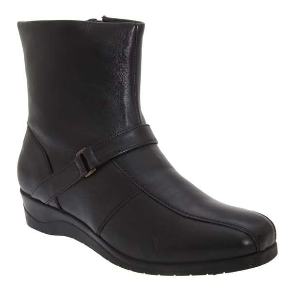 Mod Comfys Kvinnor/Ladies Softie läder med innerstängsel med dragkedja