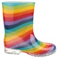 Miniatyrbild 2 av 2: Cotswold PVC Kids Rainbow Welly / Stövlar för flickor