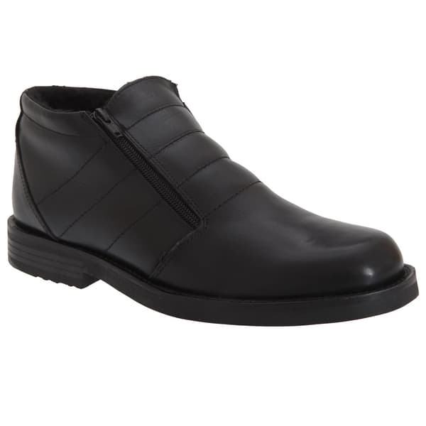 Roamers Mens Twin Zip Thermal Lined Boots Black 10 UK