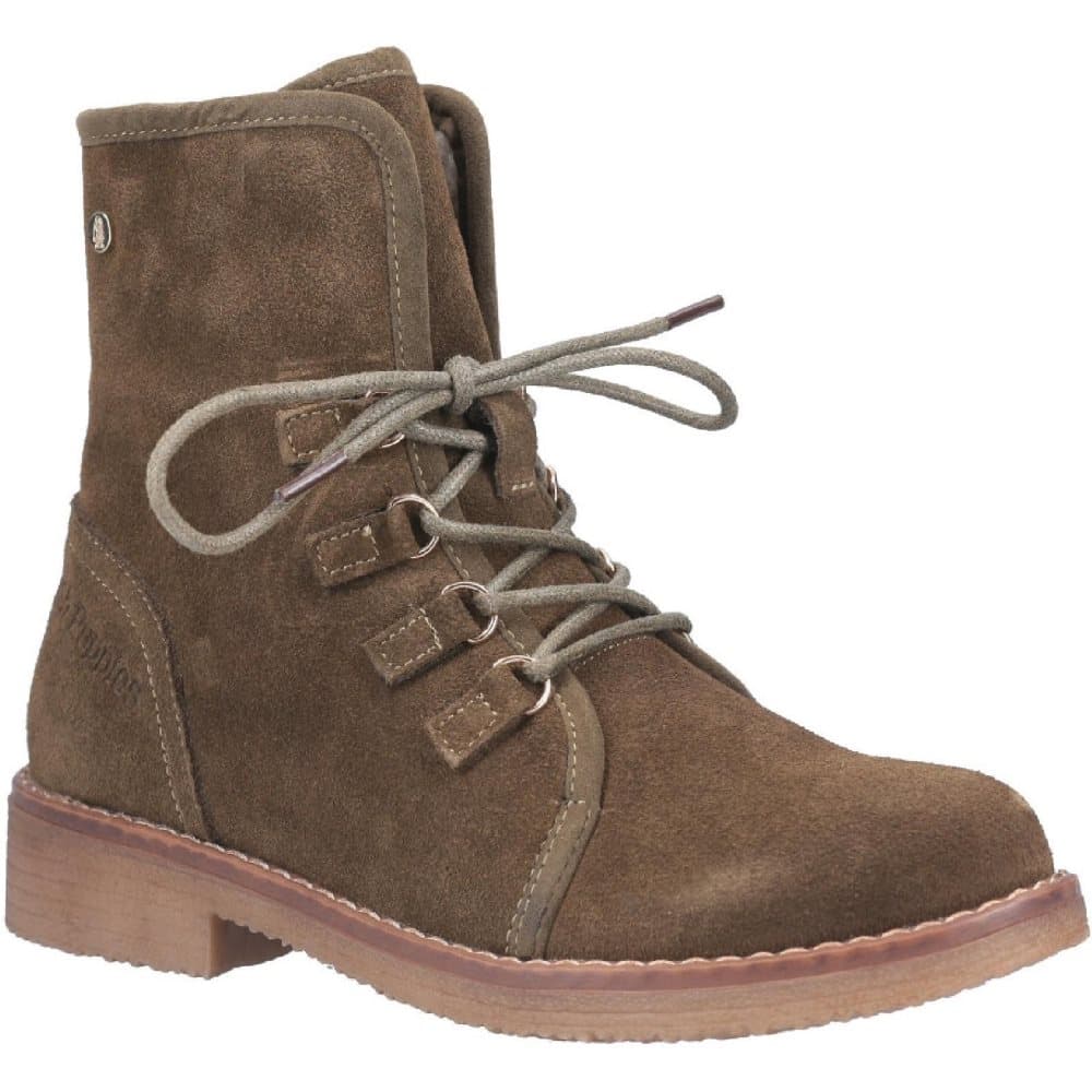 Hush Puppies Womens Milo Zip Ankle Boot
