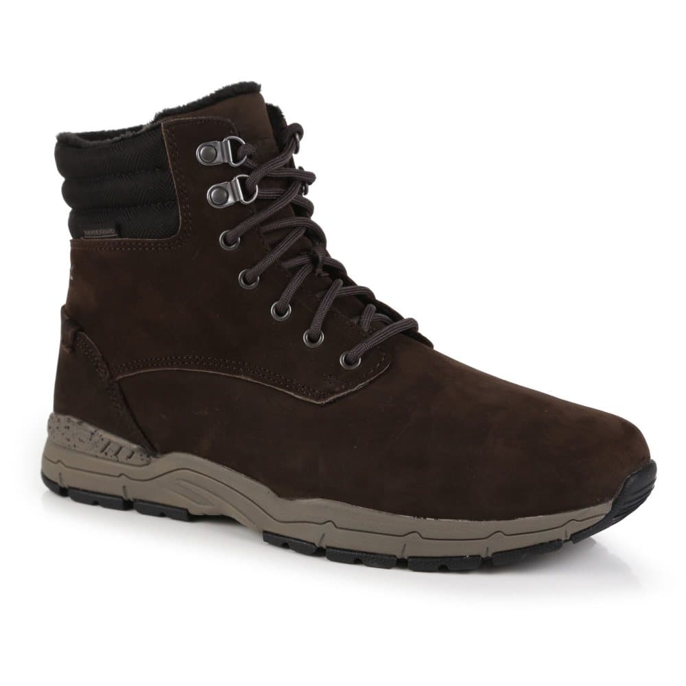 Regatta Great Outdoors Mens Grafton Thermo Insulated Leather Boots