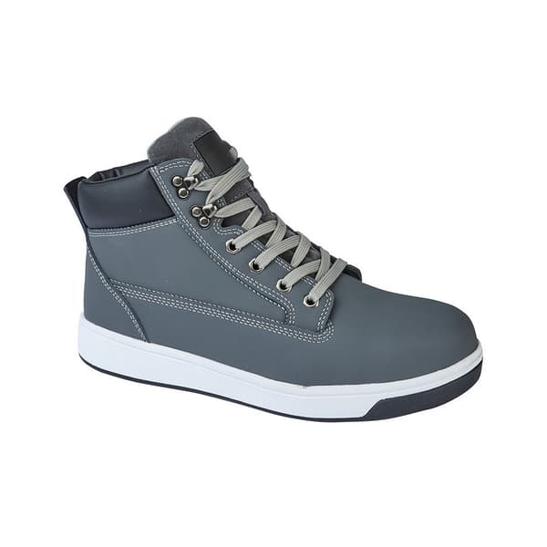 Grafters Mens Toe Capped Safety Trainer Boots Grey 10.5 UK