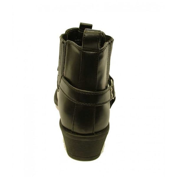 US Brass Mens Eastwood Cowboy Ankle Boots