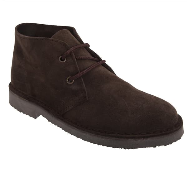 Roamers Mens Real Suede Unlined Desert Boots