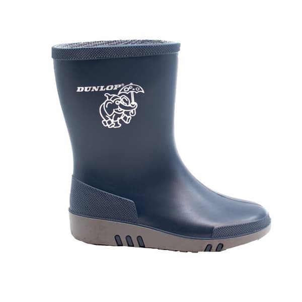 Dunlop Mini Childrens Unisex Elephant Wellington Boots