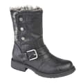 Miniatyrbild 1 av 2: Cipriata Kvinnor/Damer Andreana Press Stud Fold Down Biker Style Leather Boot