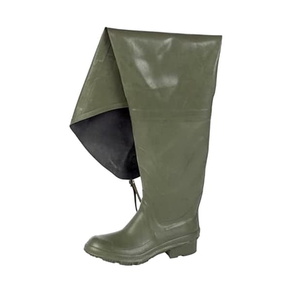 Dikamar Administrator Thigh Wader / Mens Boots / Plain Rubber Wellingtons