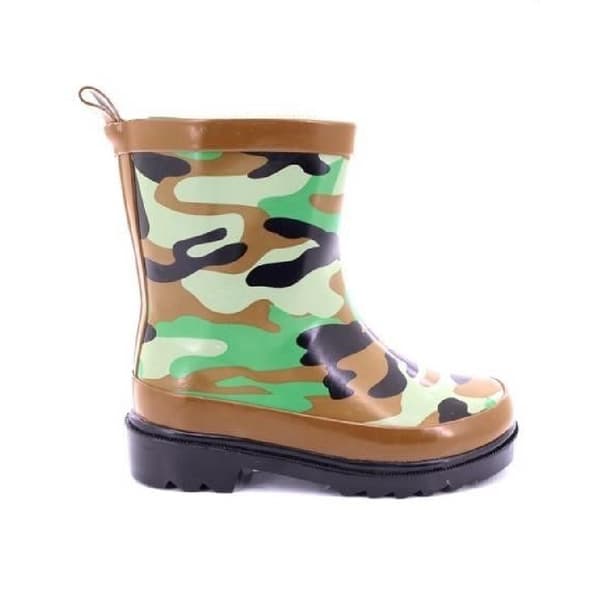 StormWells Childrens/Kids Camouflage Print Wellingtons