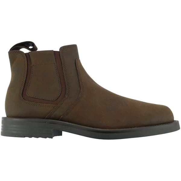 Roamers Mens Twin Gusset Softie Leather Dealer Boots för män