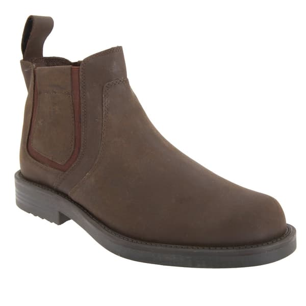 Roamers Mens Twin Gusset Softie Leather Dealer Boots för män