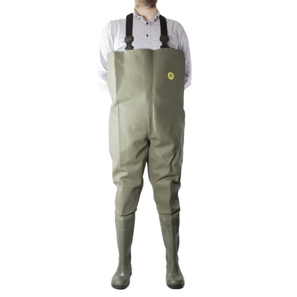 Dikamar Administrator Chest Wader / Mens Boots / Plain Rubber Wellingtons