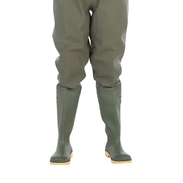 Dikamar Administrator Chest Wader / Mens Boots / Plain Rubber Wellingtons