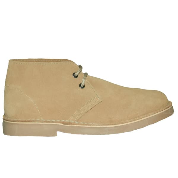 Roamers Mens Real Suede Round Toe Unlined Desert Boots
