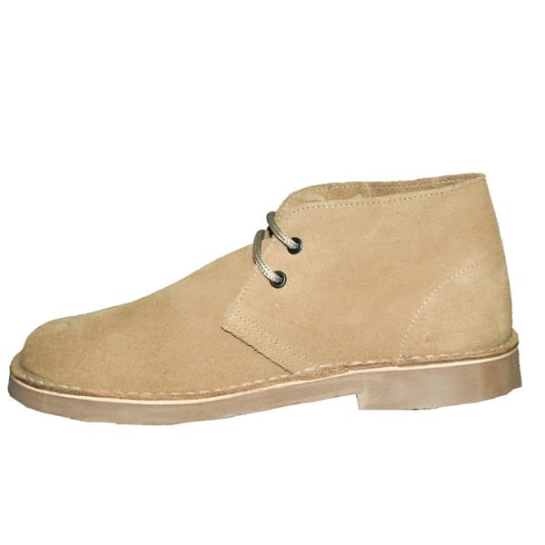 Roamers Mens Real Suede Round Toe Unlined Desert Boots