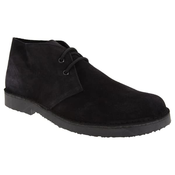Roamers Mens Real Suede Round Toe Unlined Desert Boots