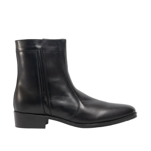 Scimitar Mens Inside Zip Lined Resin Sole Boots