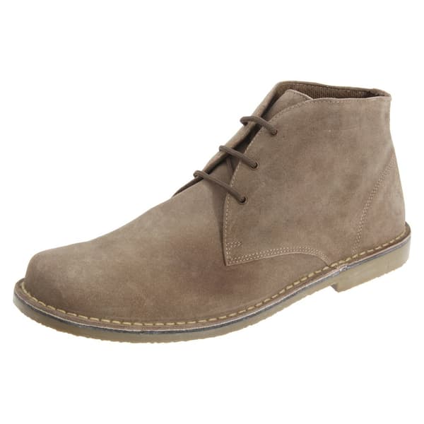 Roamers Mens Real Suede Fulfit Desert Boots