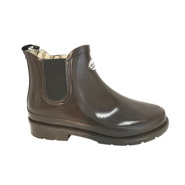 Rockfish Dame/Dame Gloss Urban Chelsea Boot til kvinder/damer Dark Chocolate 4 UK
