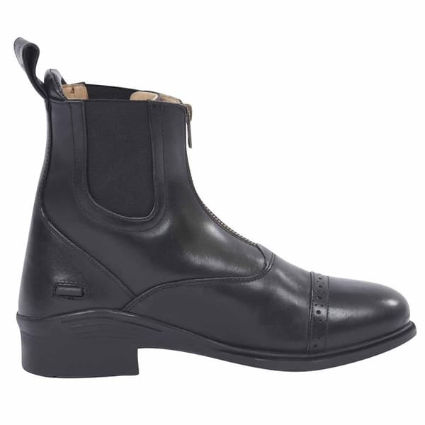 Dublin Womens/Ladies Evolution Zip Front Waterproof Leather Paddock Boots