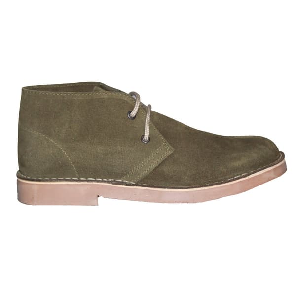 Roamers Mens Real Suede Round Toe Unlined Desert Boots