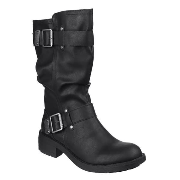 Rocket Dog Womens/Ladies Trumble Faux Leather Biker Boots