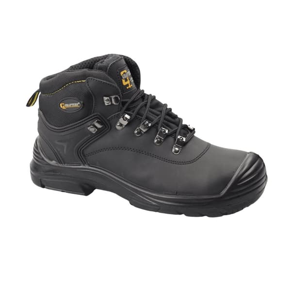 Grafters Mens Super Wide EEEE Fitting Safety Boots